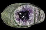 Purple Amethyst Geode - Uruguay #83657-2